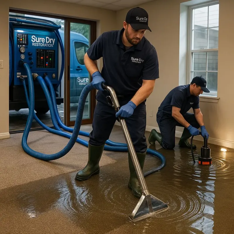 Water Extraction and Removal process in Avon Center, OH